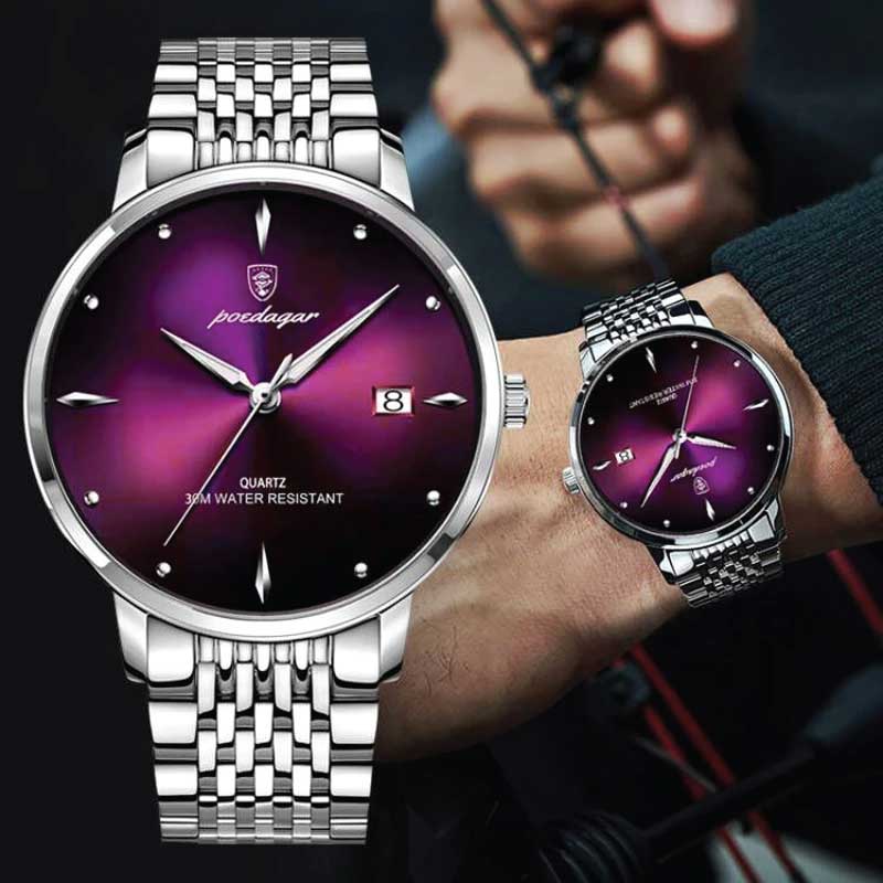 Watch Poedagar Luminous Stainless